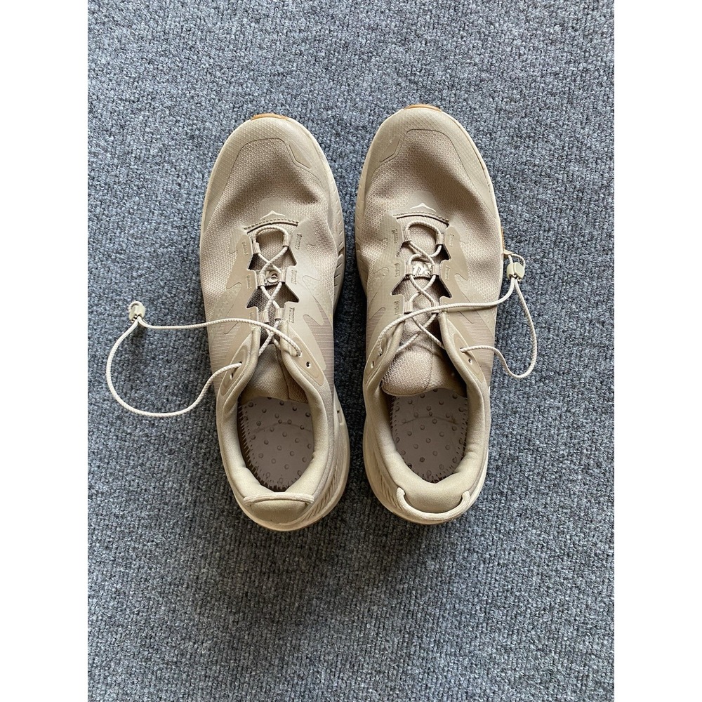 HOKA Transport Walking Shoes Women's Size 9 Eggnog  1123153 No Inserts